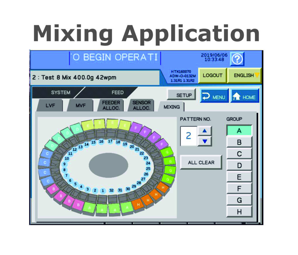 Create your very own mixes! Combinations of up to 8 different components are possible, even if the ingredients have widely differing characteristics...